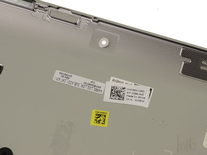 New Dell OEM Precision 15 (5510 / 5520) / XPS 15 (9550 / 9560) Bottom Base Metal Cover Assembly - 1P8MX-FKA