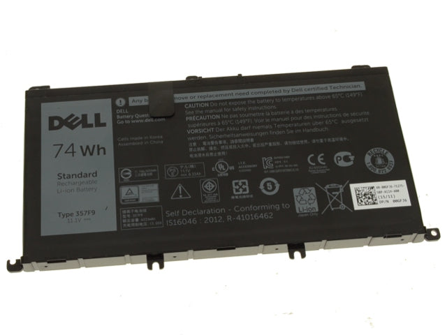 New Dell OEM Original Inspiron 15 (7559) 74Wh 6-cell Laptop Battery - 357F9-FKA