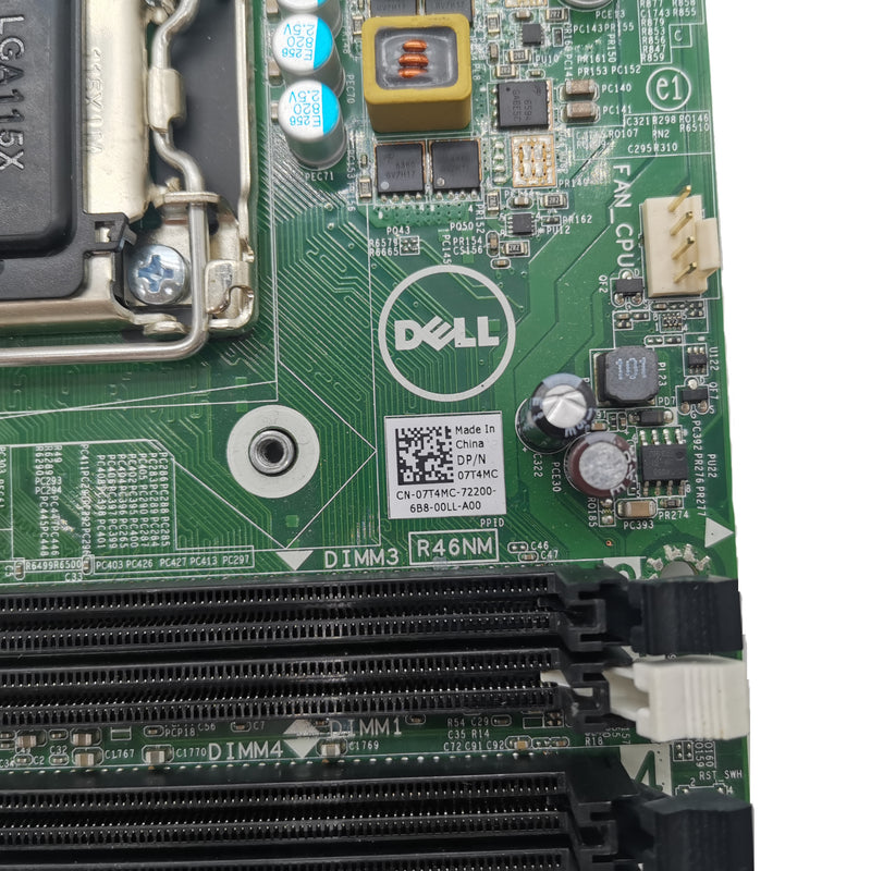 Motherboard System for Dell PowerEdge T30 7T4MC 07T4MC-FKA