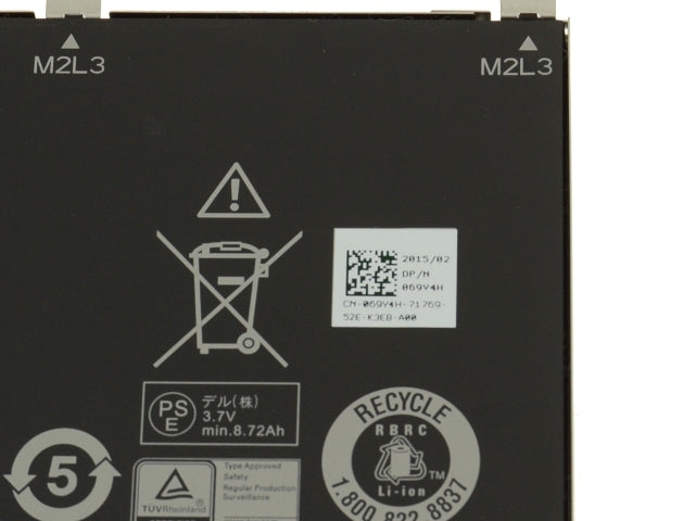 Dell OEM Original Venue 10 Pro (5055) (5050) Tablet 32Whr System Battery - 8WP5J w/ 1 Year Warranty-FKA