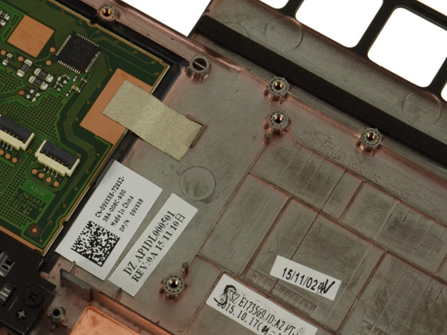 New Dell OEM Latitude E7470 Palmrest Touchpad Assembly - No SC - Dual Point - 9VXX8-FKA
