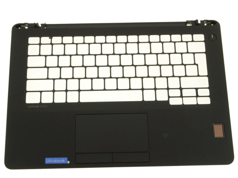 New Dell OEM Latitude E7270 EMEA Touchpad Palmrest Assembly - EMEA - Fingerprint Reader - D1VY1-FKA