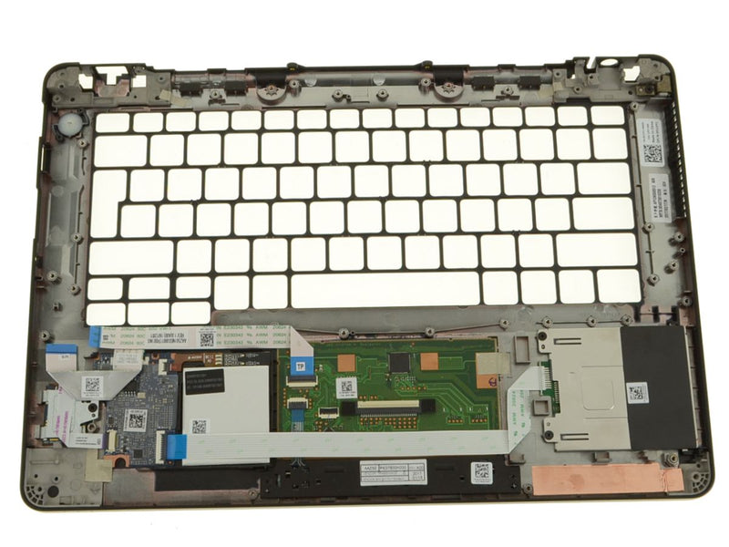 New Dell OEM Latitude E7270 EMEA Touchpad Palmrest Assembly - EMEA - Fingerprint Reader - D1VY1-FKA