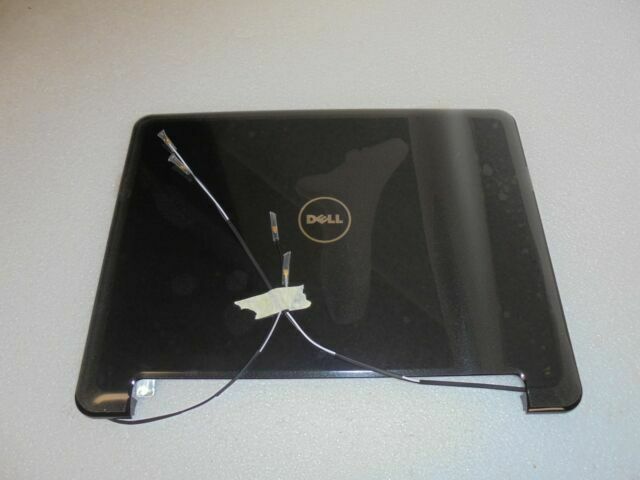 New Black - Dell OEM Inspiron Mini 12 (1210) LCD Back Cover Lid - J567J-FKA