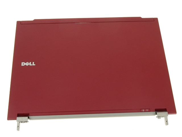 New RED - Dell OEM Latitude E4300 13.3" LCD Back Cover Lid Assembly with WWAN Bump and Web Camera Port - M5D1Y-FKA