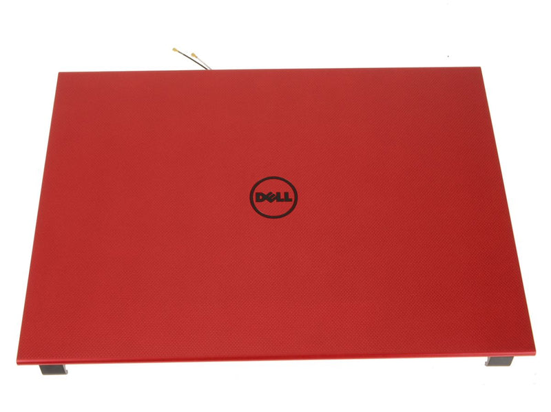 New Red - Dell OEM Inspiron 14 (3441 / 3442) 14" LCD Back Cover Lid Top Assembly - MNX23-FKA