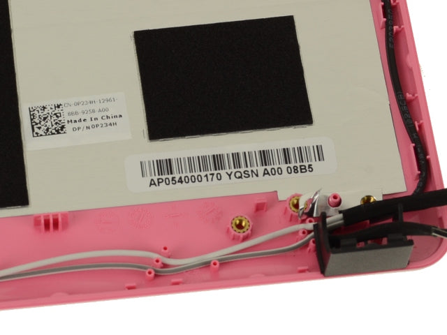 New Pink - Dell OEM Inspiron Mini 9 (910) / Vostro A90 LCD Back Cover Lid - P234H-FKA