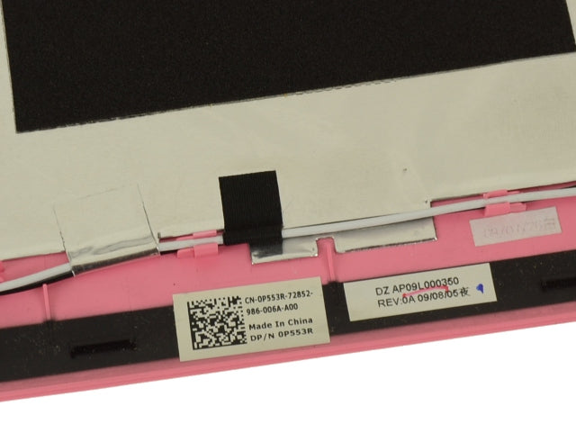 New Pink - Dell OEM Inspiron 11z (1110) LCD Back Cover Lid - P553R-FKA