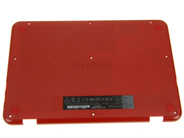 RED - Dell OEM Inspiron 11 (3162 / 3164) Bottom Base Cover Assembly - TN9RT-FKA