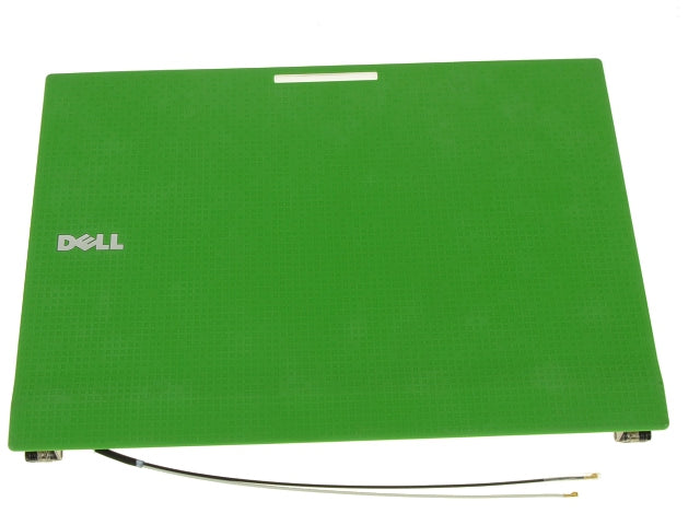 New Green - Dell OEM Latitude 2100 / 2110 10.1" LCD Back Cover Lid Assembly with Hinges - W789N-FKA